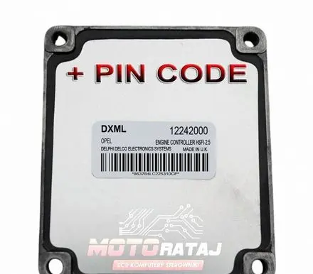 Opel Meriva A Engine control unit/module 12242000