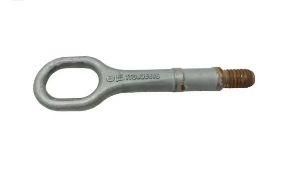 Towing hook eye