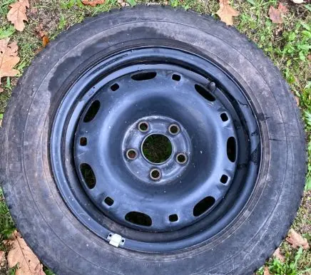 Skoda Fabia Mk1 (6Y) R14 spare wheel 6Q0601027A
