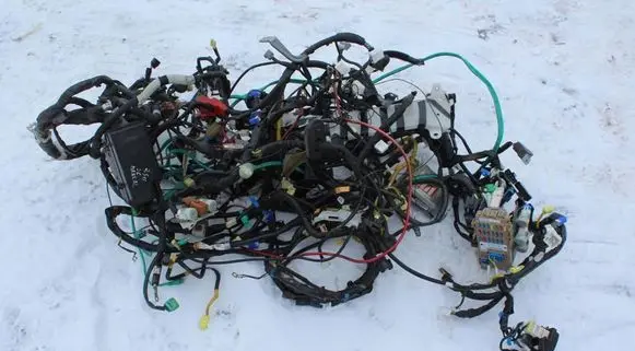 Subaru Forester SG Engine installation wiring loom