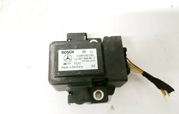 Mercedes-Benz E W210 ESP acceleration yaw rate sensor 0265005230 0005422481