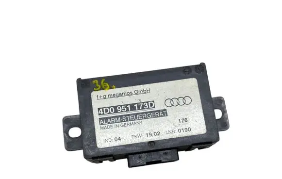 Audi A6 S6 C5 4B Alarm control unit/module 4D0951173D