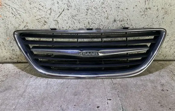 Saab 9-3 Ver2 Front bumper upper radiator grill 12787225