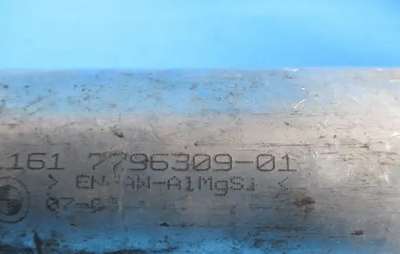 BMW 7 E65 E66 Intercooler hose/pipe 7796309