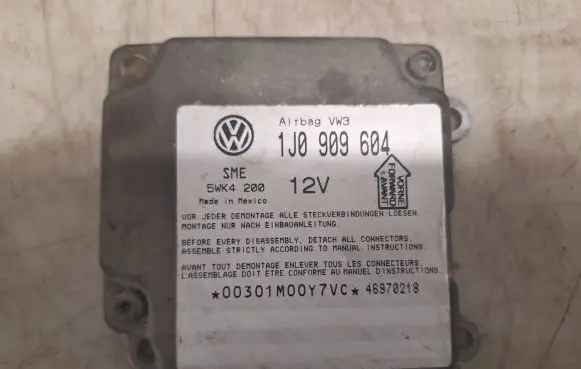 Volkswagen PASSAT B5 Airbag control unit/module 1J0909604