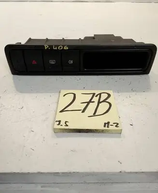 Peugeot 406 Hazard light switch 963040347A