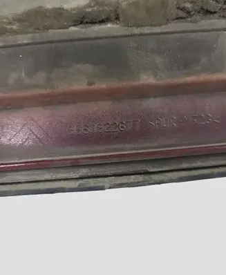 Citroen C6 Front door trim (molding) 9660922677