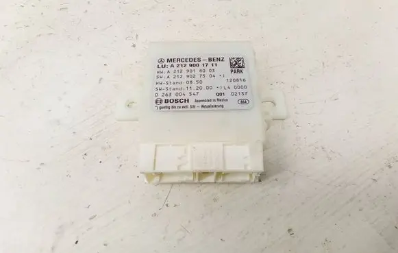 Mercedes-Benz E W212 Parking PDC control unit/module A2129001711 A2129018003 A2129027504