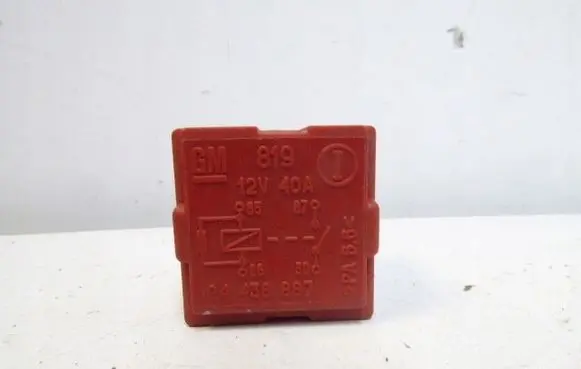 Opel Meriva A Other relay 24438887