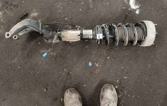 BMW X5 F15 Front shock absorber with coil spring 37116875084
