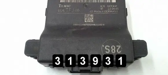 Volkswagen Caddy Engine control unit/module 1K0907530F