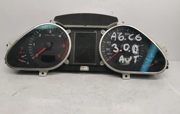 Audi A6 S6 C6 4F Speedometer (instrument cluster) 4F0920980M