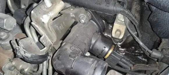 Volkswagen Polo III 6N 6N2 6NF Engine coolant pipe/hose