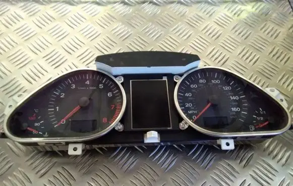 Audi A6 S6 C6 4F Speedometer (instrument cluster) 4F0920982S 4F0910930C 5540007312