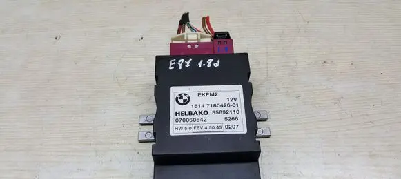 BMW 1 E81 E87 Fuel injection pump control unit/module 1614718042601 55892110 070050542