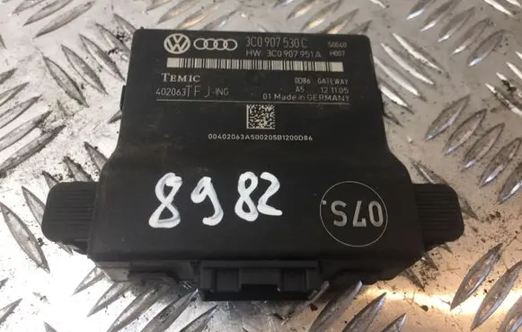 Volkswagen PASSAT B6 Gateway control module 3C0907530C 8982