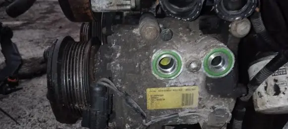 Ford Fiesta Air conditioning (A/C) compressor (pump) YS4H19D629AB YS4H-19D629-AB
