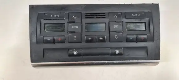Audi A4 S4 B6 8E 8H Climate control unit 8E0820043AA 8E0858063A