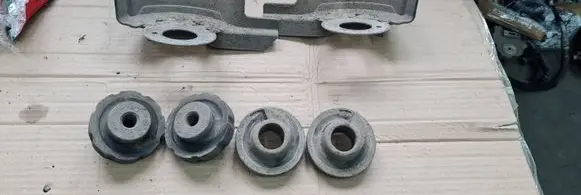 Audi A5 8T 8F Rear coil spring rubber mount A58TGUMPOD