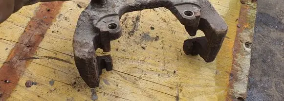 Opel Vectra C Brake caliper pad carrier rear 