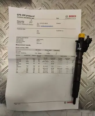 Volvo XC60 Fuel injector 0445116016