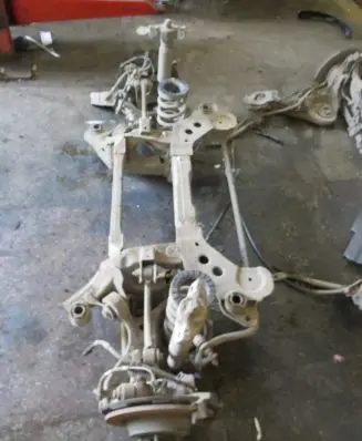 Rear beam