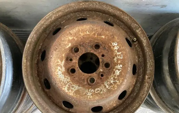 Peugeot Boxer R15 steel rim 