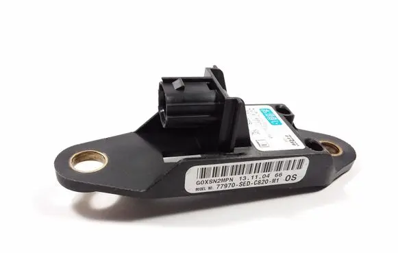 Airbag deployment crash/impact sensor