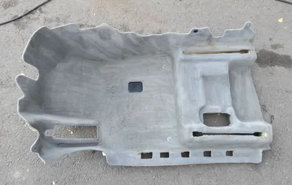 Audi Q7 4M Front floor carpet liner 4M1863103F