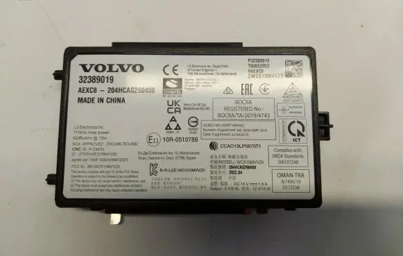 Volvo XC40 Battery control module 32389019