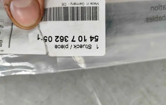 BMW X5M F85 Sunroof sealing rubber 54107362051 7362051