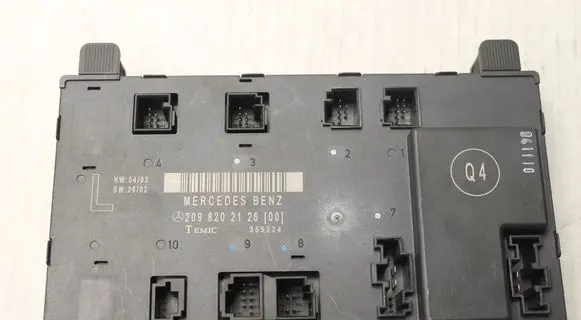Mercedes-Benz CLK A209 C209 Door control unit/module 2098202126