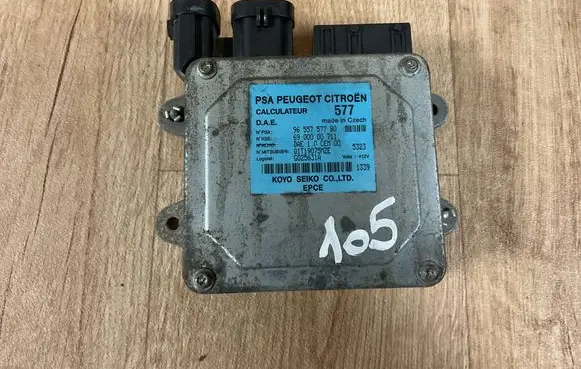 Citroen C3 Power steering control unit/module 9655757780 Q1T19075MZE 6900000711