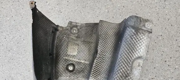 Mercedes-Benz SL R230 Heat shield in engine bay A2306820871 A2306822271