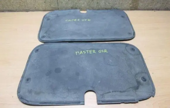 Renault Master II Rubber trunk/boot mat liner 745144665R