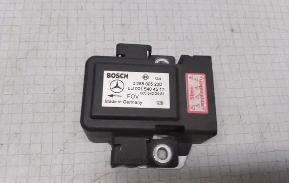 Mercedes-Benz E W210 ESP acceleration yaw rate sensor 0265005230 0015404517