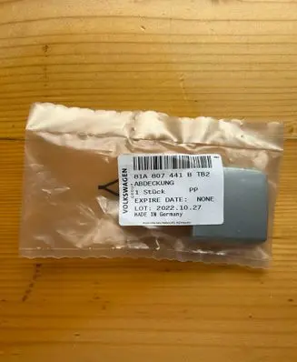 Audi Q2 - Tow hook cap/cover 81A907441B