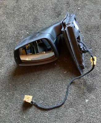 Volkswagen Polo V 6R Front door electric wing mirror 212876152 6R1857502G 00130030