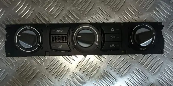 BMW 5 E60 E61 Climate control/heater control trim 6411917771202