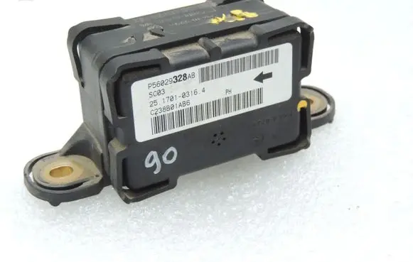 Chrysler Grand Voyager V ESP acceleration yaw rate sensor 56029328AB P56029328AB
