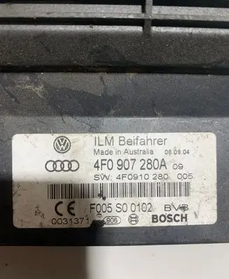 Audi A6 S6 C7 4G Other control units/modules 4F0907280A 4F0910280 F005S00102