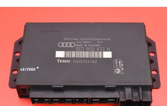 Audi A4 S4 B6 8E 8H Comfort/convenience module 8E0959433N