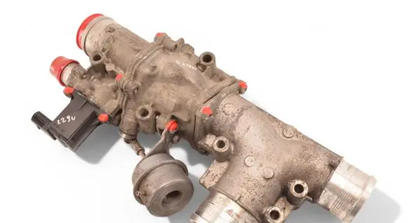 Jaguar XF X250 EGR valve 9X2Q6C860DD C2D3772 9X2Q6C860DF