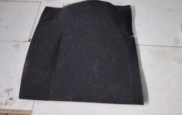 Skoda Fabia Mk3 (NJ) Trunk/boot mat liner 6V9863463F