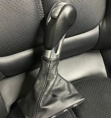 Porsche Macan (95B) Gear lever shifter trim leather/knob 