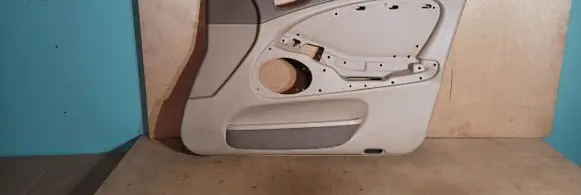 Front door card panel trim