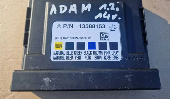Opel Adam Comfort/convenience module 13588153