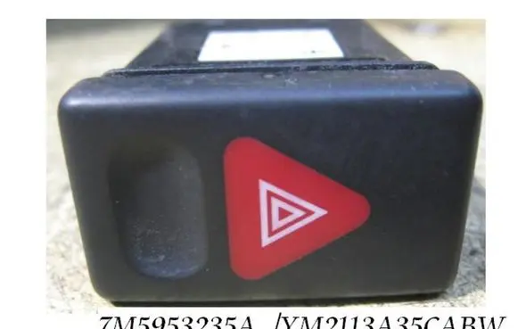 Volkswagen Sharan Hazard light switch 7M5953235A YM2113A35CABW
