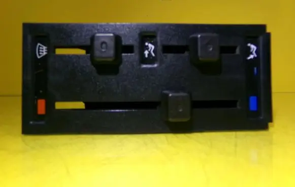 Opel Kadett E Climate control/heater control trim 
