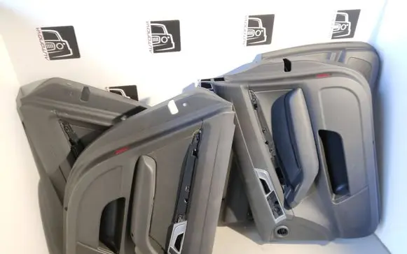 Audi A6 S6 C6 4F Front door card panel trim 4F1867105A 4F18996XEA 4F0899N0KA